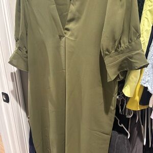 Amazon Olive Green Women's Dress